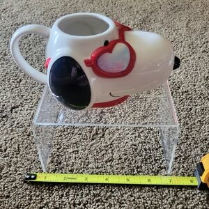 BRAND NEW PEANUTS Valentine/Love Coffee Cup. Snoopy Is Perfect Anytime!